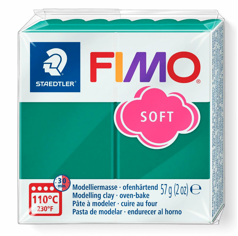 Fimo soft 8020, ofenhärtende Modelliermasse, 57g Fimo soft 8020, ofenhärtende Modelliermasse, 57g