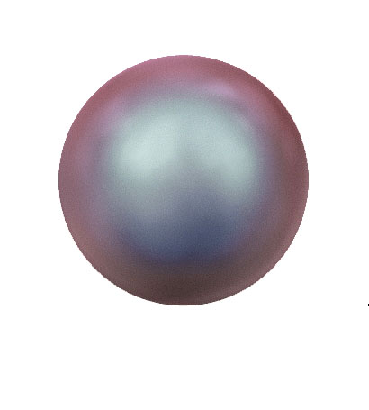 Swarovski Crystal Pearls CRYSTAL IRID: RED PEARL, Glaswachsperlen Glasperlen