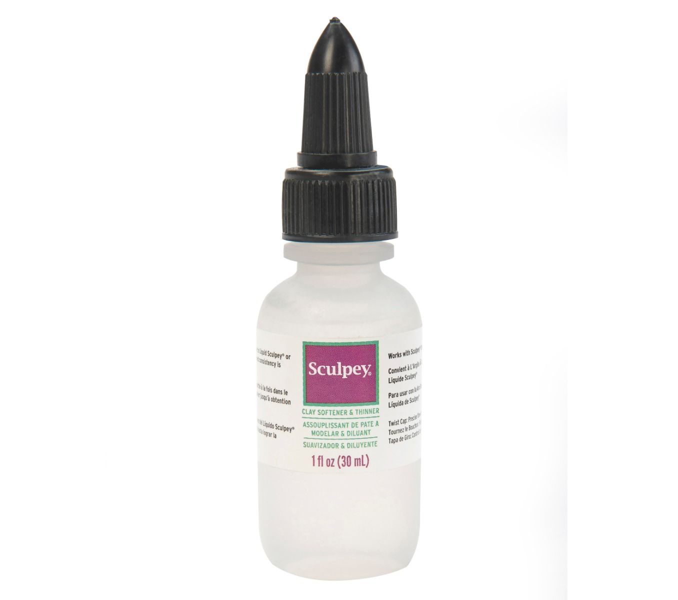 Liquid Clay Softener - Weichmacher für hartes Polymerclay, 29ml Liquid Clay Softener - Weichmacher für hartes Polymerclay, 29ml