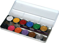 Eulenspiegel 12 Farben Metall-Palette