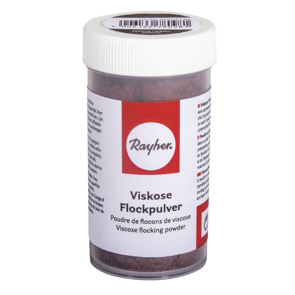 Viskose-Flockpulver mit Streueinsatz 8g 