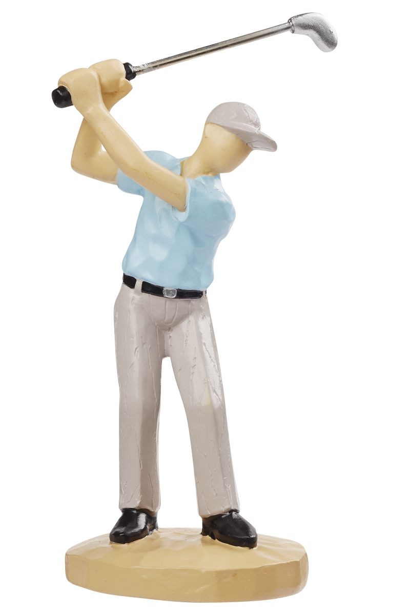 Golfer Golfspieler 10cm Miniatur-Spielfigur Polyresin