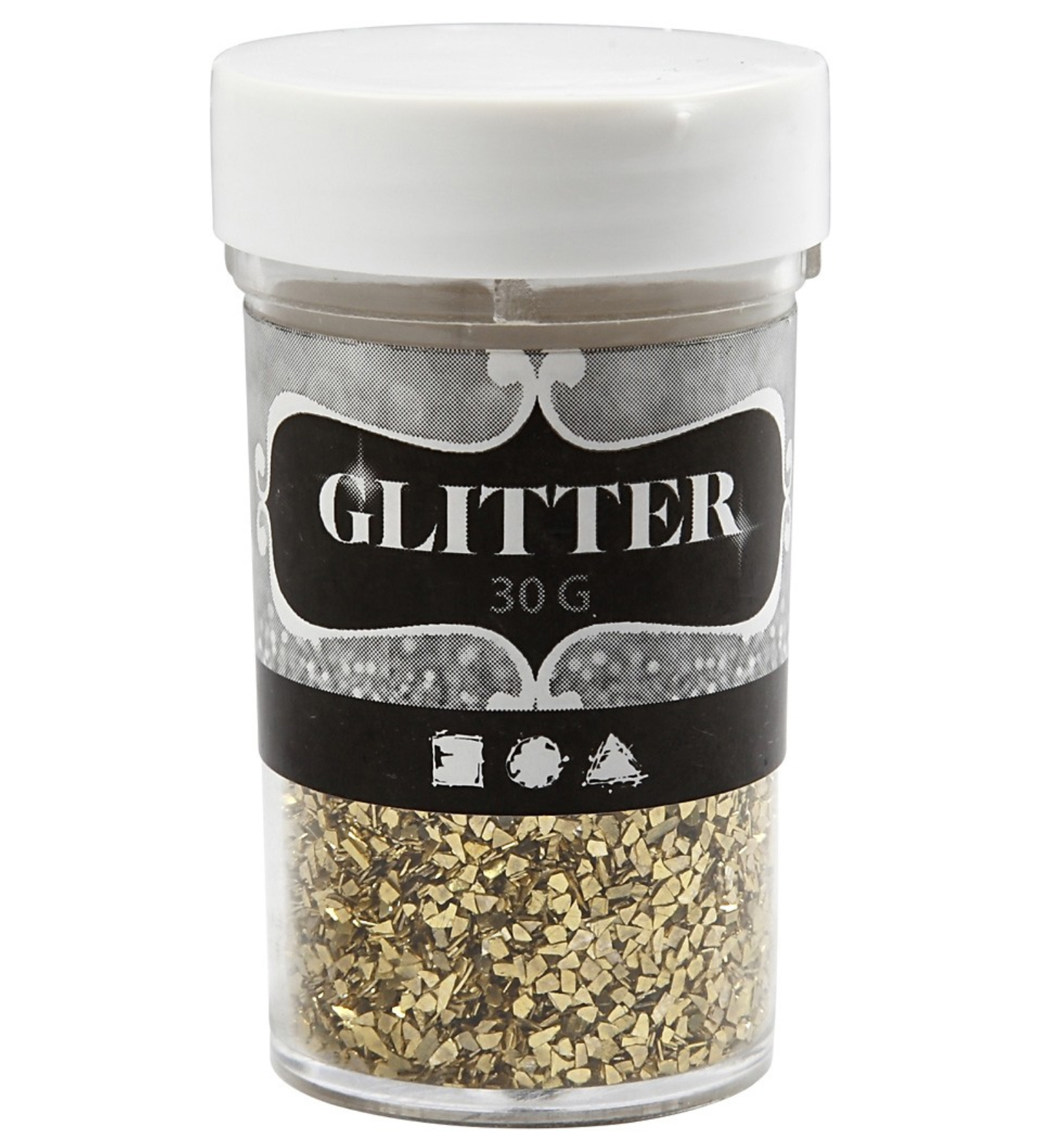 Glitter 1-3mm grob 30g Glimmer Flitter 