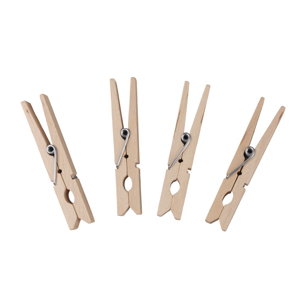 Wäscheklammern aus Holz 72mm 24 Stk. Wäscheklammern aus Holz 72mm 24 Stk.