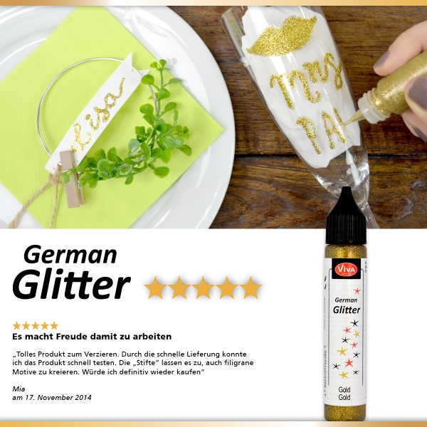 German Glitter Liner 28ml German Glitter Liner 28ml
