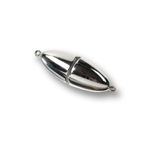 Magnetverschluss oval 25x11cm Schmuckschließe Schmuckverschluss