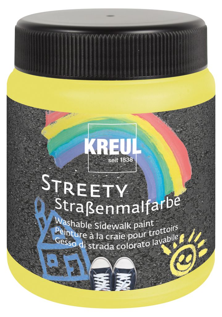 Streety Straßenmalfarbe Gummientengelb 200ml