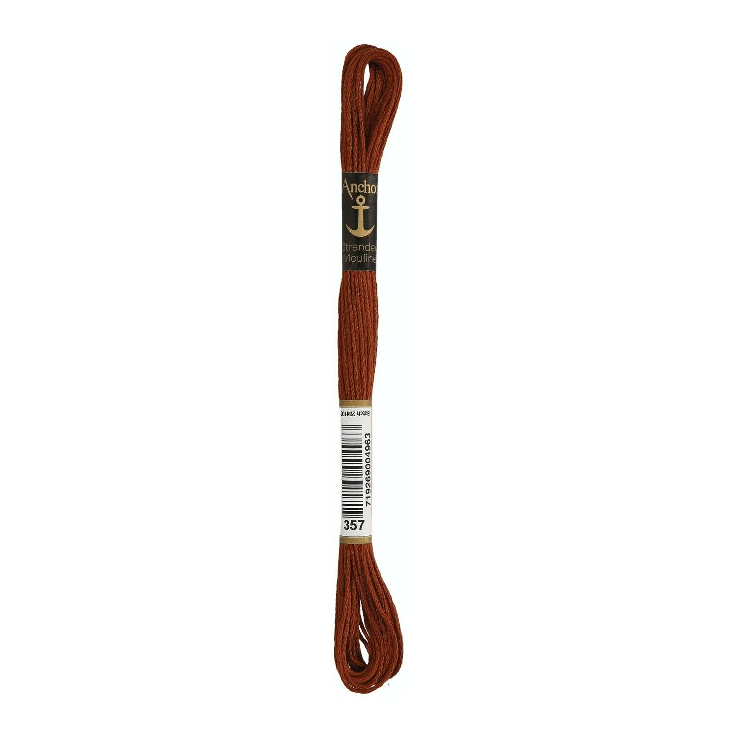 Anchor  Mouline Sticktwist , Beige - Braun - Schwarz Töne  8m/Bündel