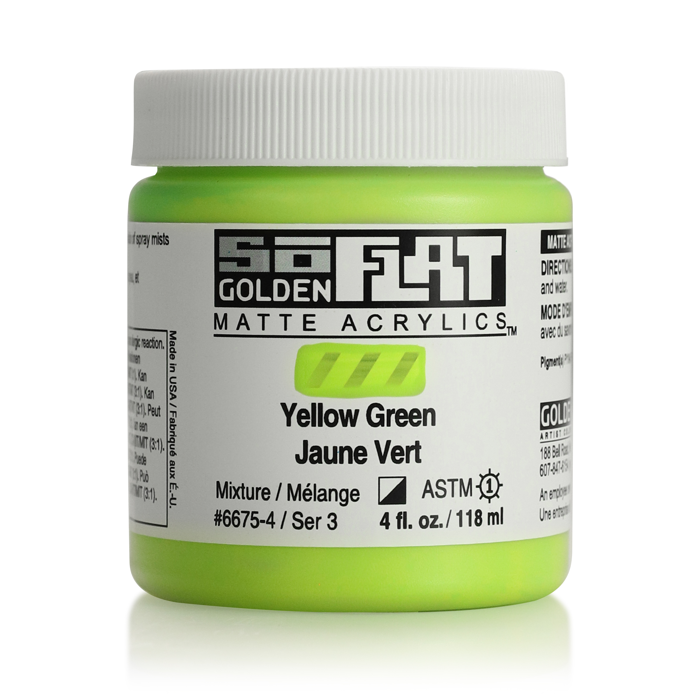 SoFlat Golden Acrylics, Matte Acrylfarbe