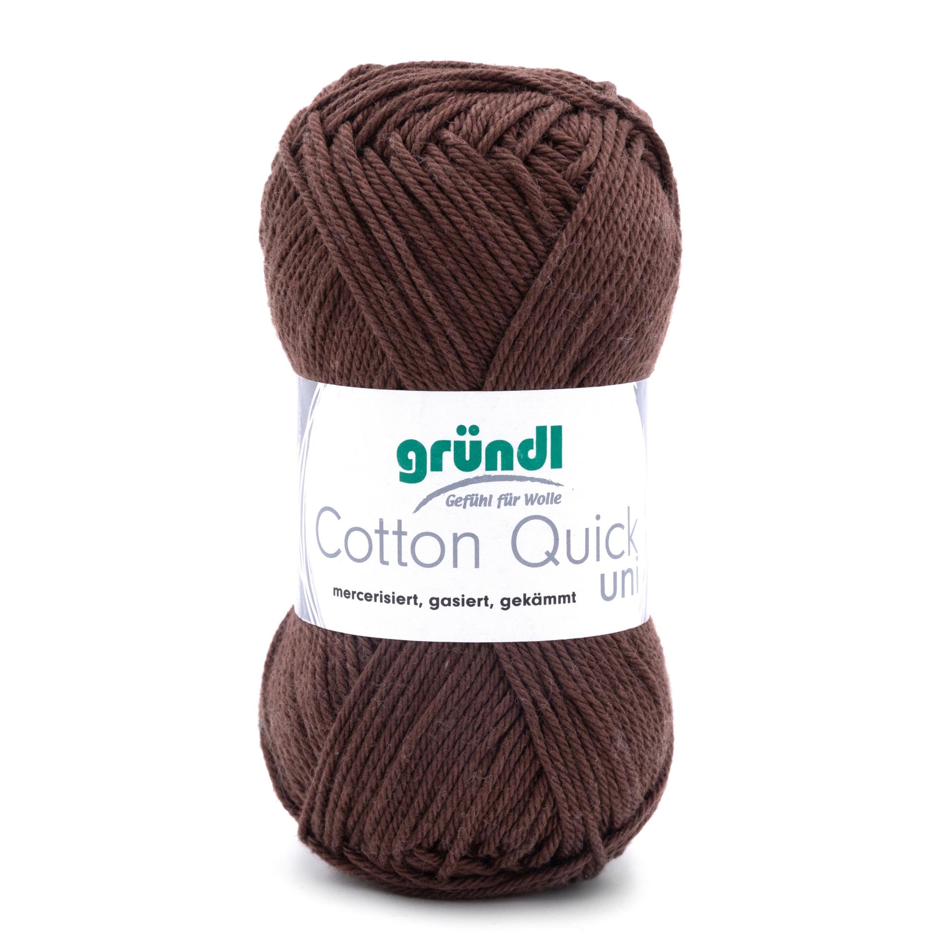 Cotton Quick uni, 100 % Baumwolle, 50g/125m