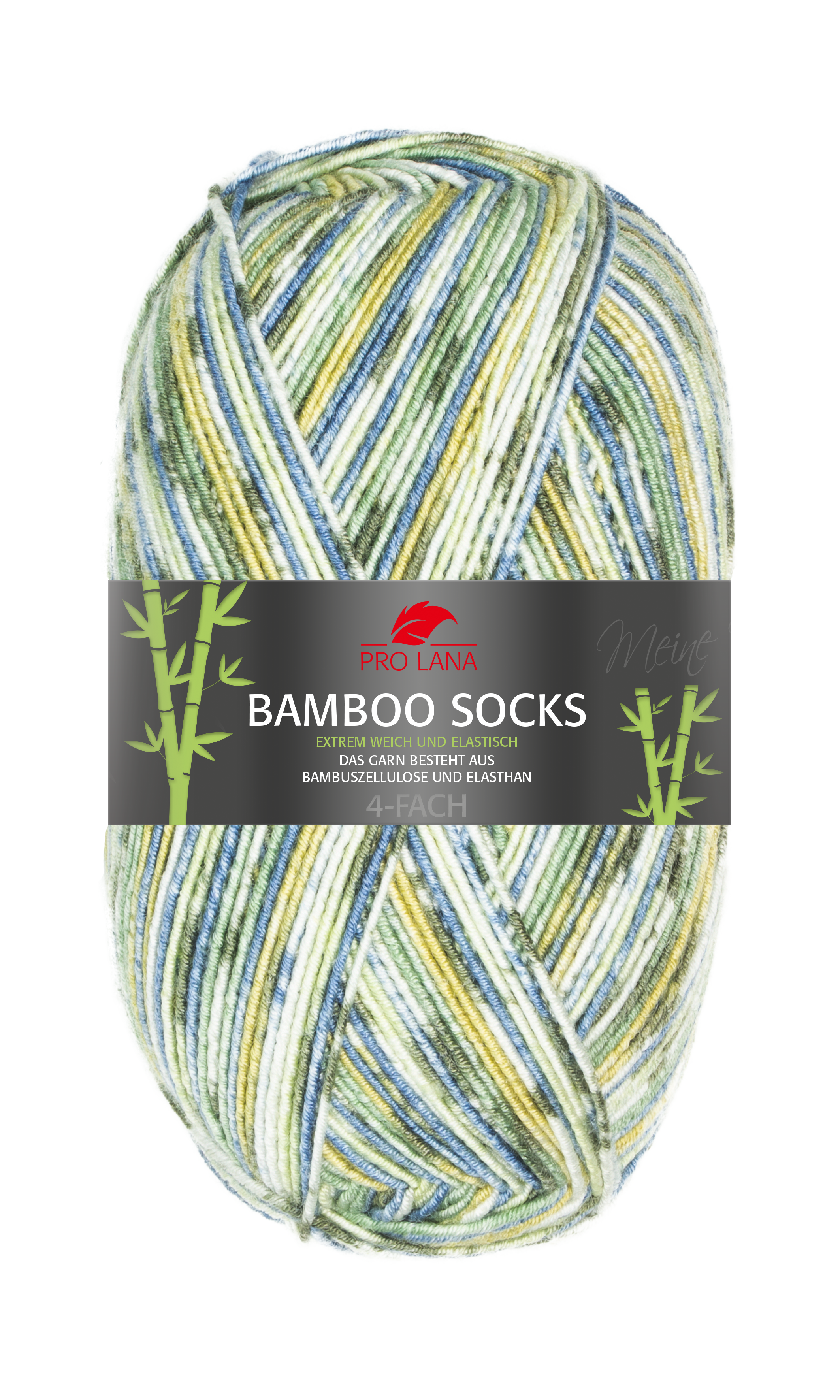 Bamboo Socks  grün/blau meliert 