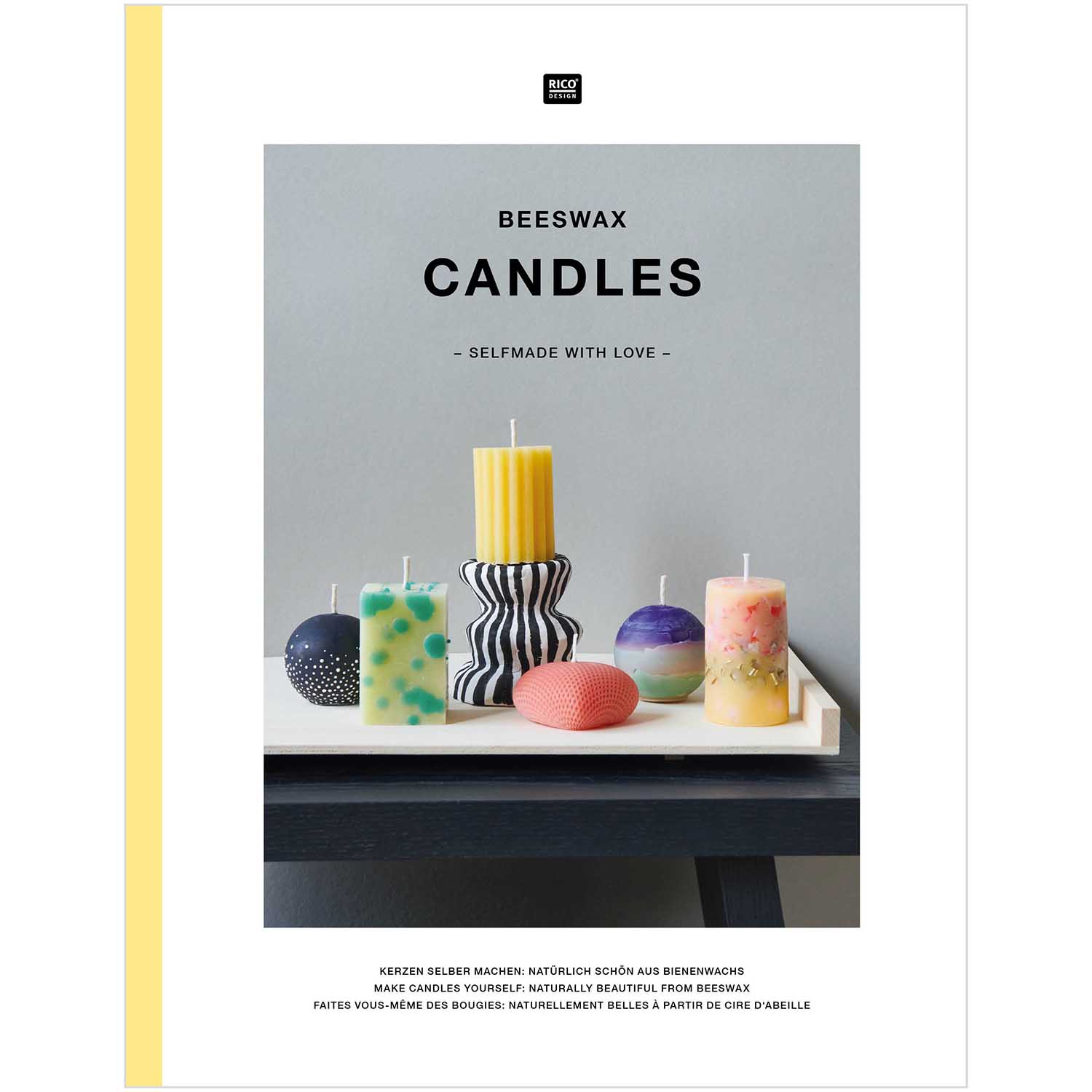Rico Design Buch Kerzen gießen BEESWAX CANDLES 32 Seiten 