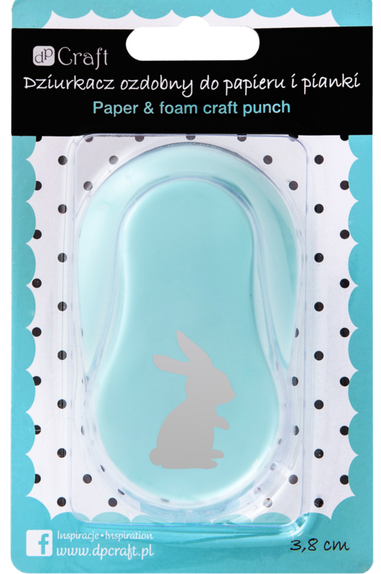 Stanzer für Papier und Moosgummi Hase 3,8cm 