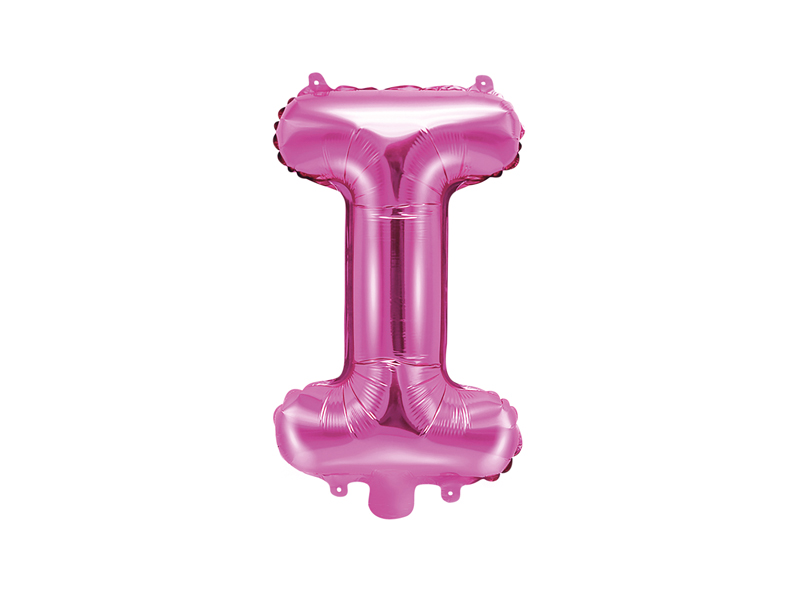 Foil Balloons Folienballone Alphabet ABC Buchstaben Zahlen  pink 14" 35cm