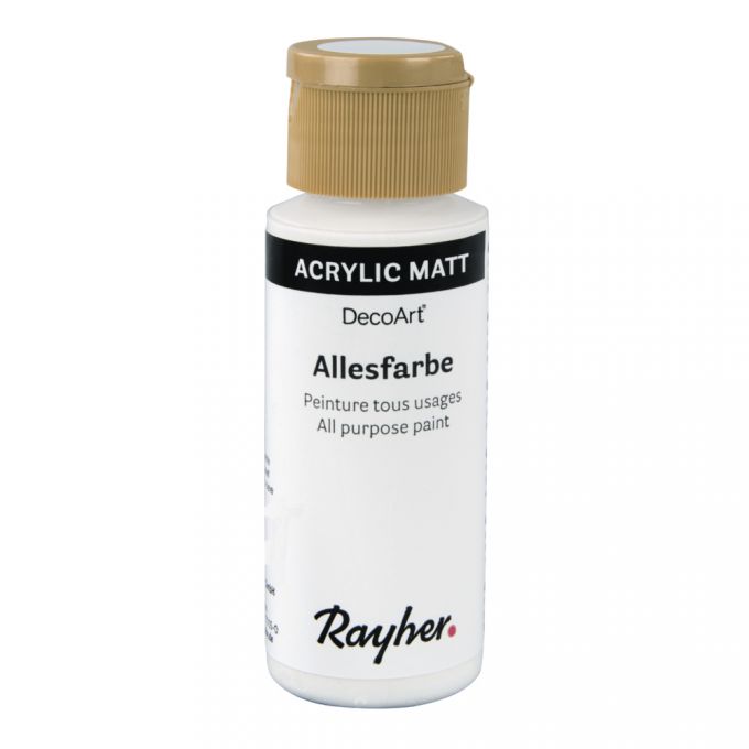 Rayher Allesfarbe, 59ml  DecoArt Bastelfarbe Acrylfarbe Hobbyfarbe