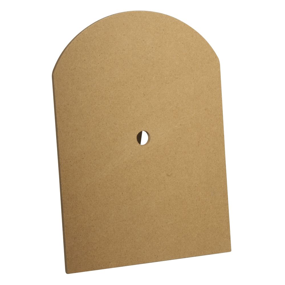 MDF Tisch-Aufsteller 12x17x0,4cm  für Uhrwerk