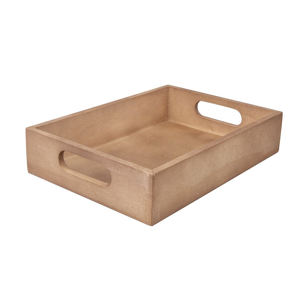 Holz Tablett natur FSC 100% 24x17x5cm 