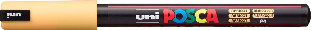 Uni Posca Marker PC-1MR APRICOT Extra feine Spitze 0,7mm Uni Posca Marker PC-1MR APRICOT Extra feine Spitze 0,7mm