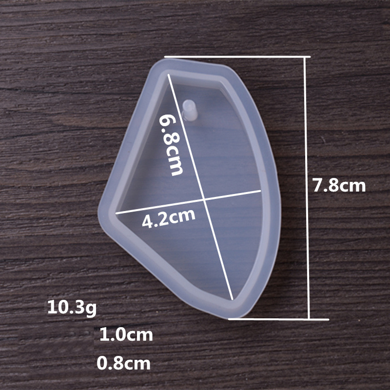 Silikonform Anhänger diverse Formen Gießform Casting Mould 1 Stück 