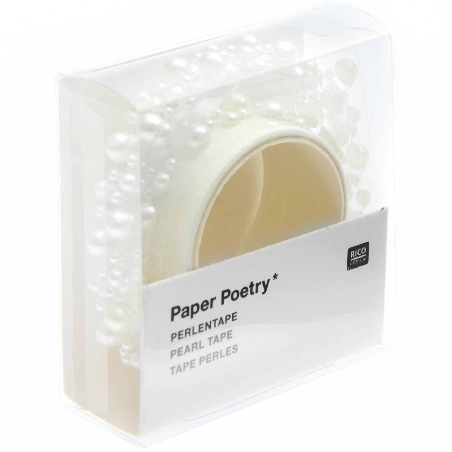 Paper Poetry Perlentape Offwhite 1,9x50cm 