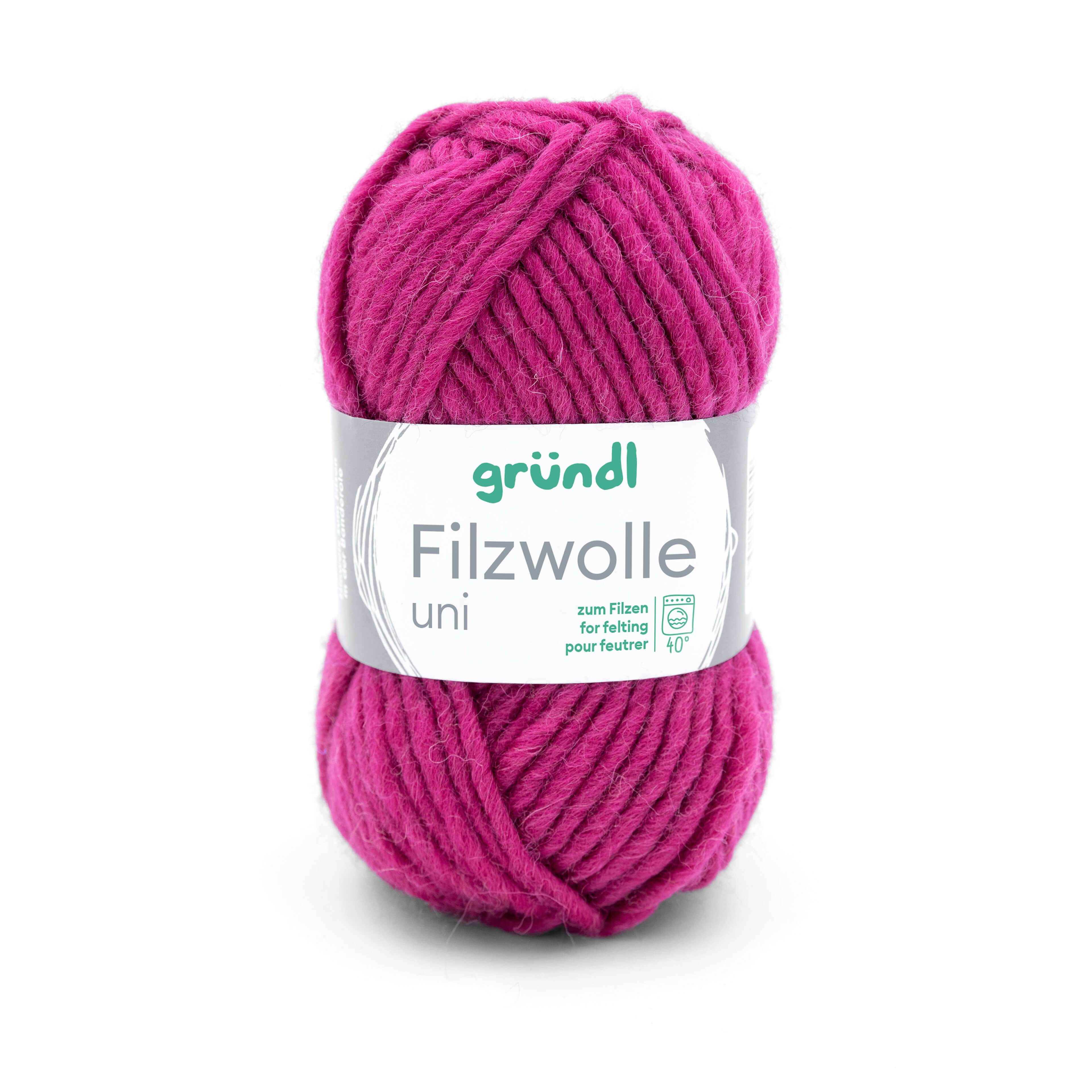 Gründl Strick- Filzwolle UNI 100% Schurwolle 50g/50m Gründl Strick- Filzwolle UNI 100% Schurwolle 50g/50m