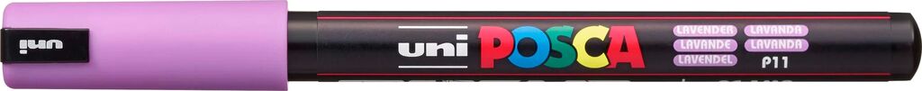 Uni Posca Marker PC-1MR LAVENDEL Extra feine Spitze 0,7mm Uni Posca Marker PC-1MR LAVENDEL Extra feine Spitze 0,7mm