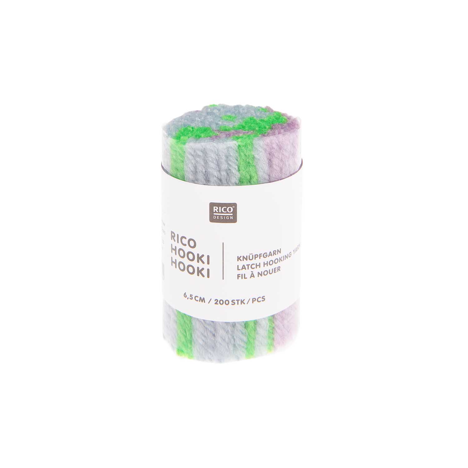 Rico Hooki Hooki Knüpfgarn marmoriert 6,5cm 200 Fäden verschiedene Farben Rico Hooki Hooki Knüpfgarn marmoriert 6,5cm 200 Fäden verschiedene Farben
