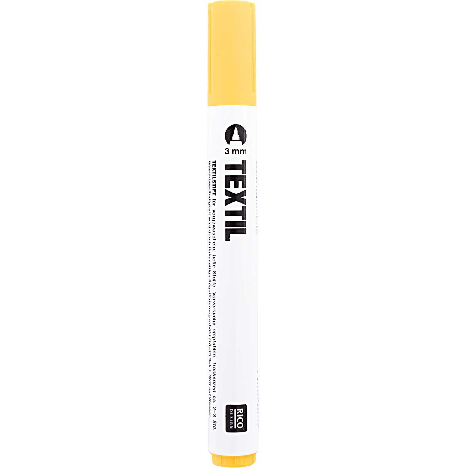 Rico Design Textilmarker 3mm helle Stoffe Einzelstifte Rico Design Textilmarker 3mm helle Stoffe Einzelstifte