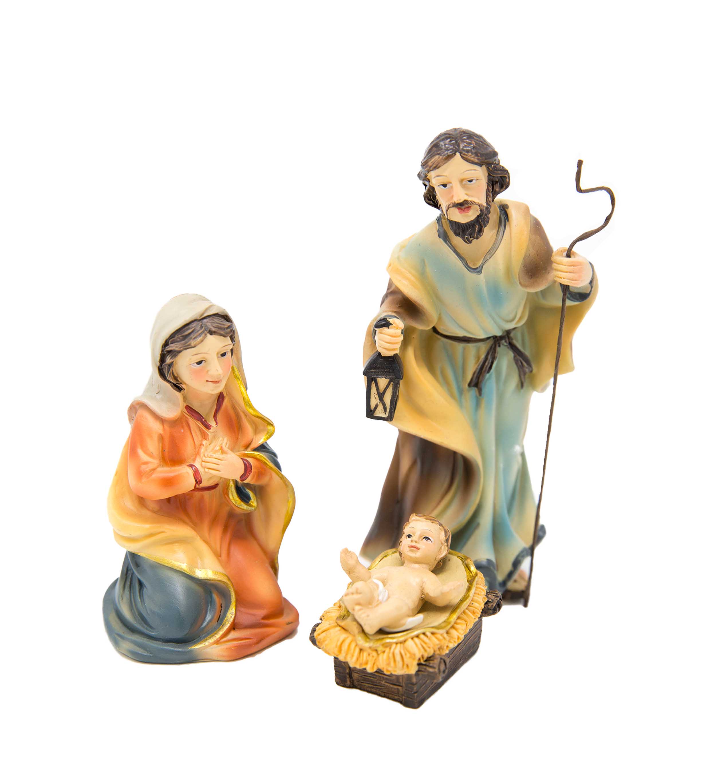 Weihnachtskrippe Johanneskrippe 12cm 12 Figuren