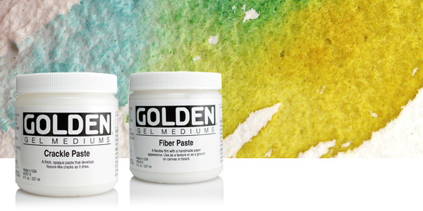 Golden Crackle Paste