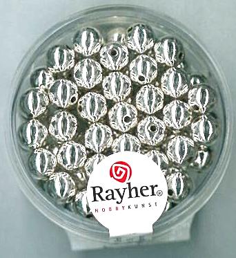 Rayher Silberperle rund 6 mm