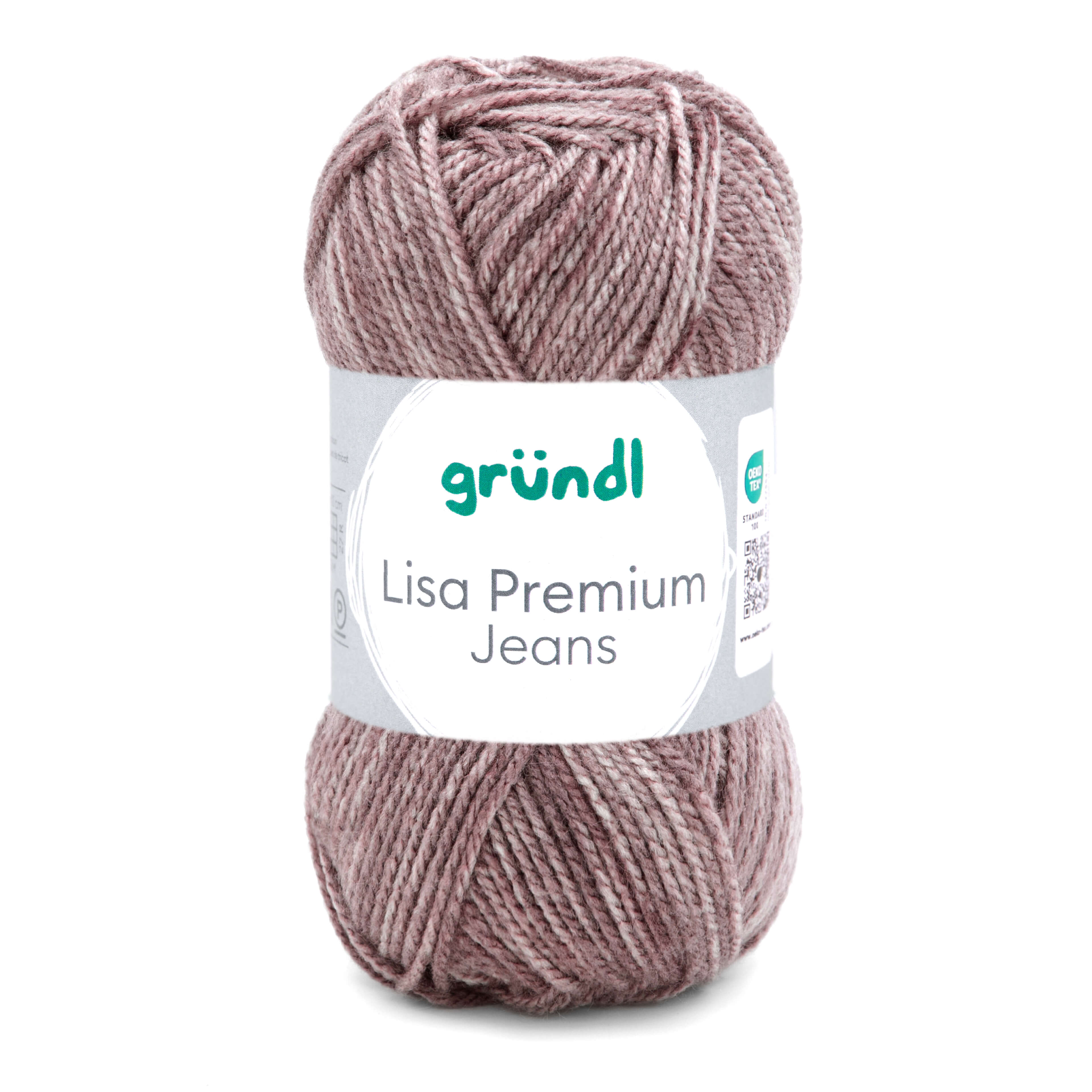 Lisa Premium Jeans GRAUBRAUN MELIERT 100 % Polyacryl 50g/133m Lisa Premium Jeans GRAUBRAUN MELIERT 100 % Polyacryl 50g/133m