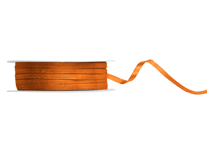 Satinband Ginger 3mm/50m auf Rolle 