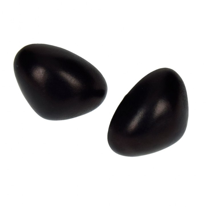 Sicherheitsnasen Safety Nose Kunststoff schwarz 24mm 2Stück 