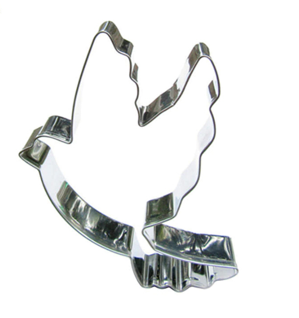 Ausstechform Taube fliegend 9x10cm Ausstecher Cookie Cutter Ausstechform Taube fliegend 9x10cm Ausstecher Cookie Cutter