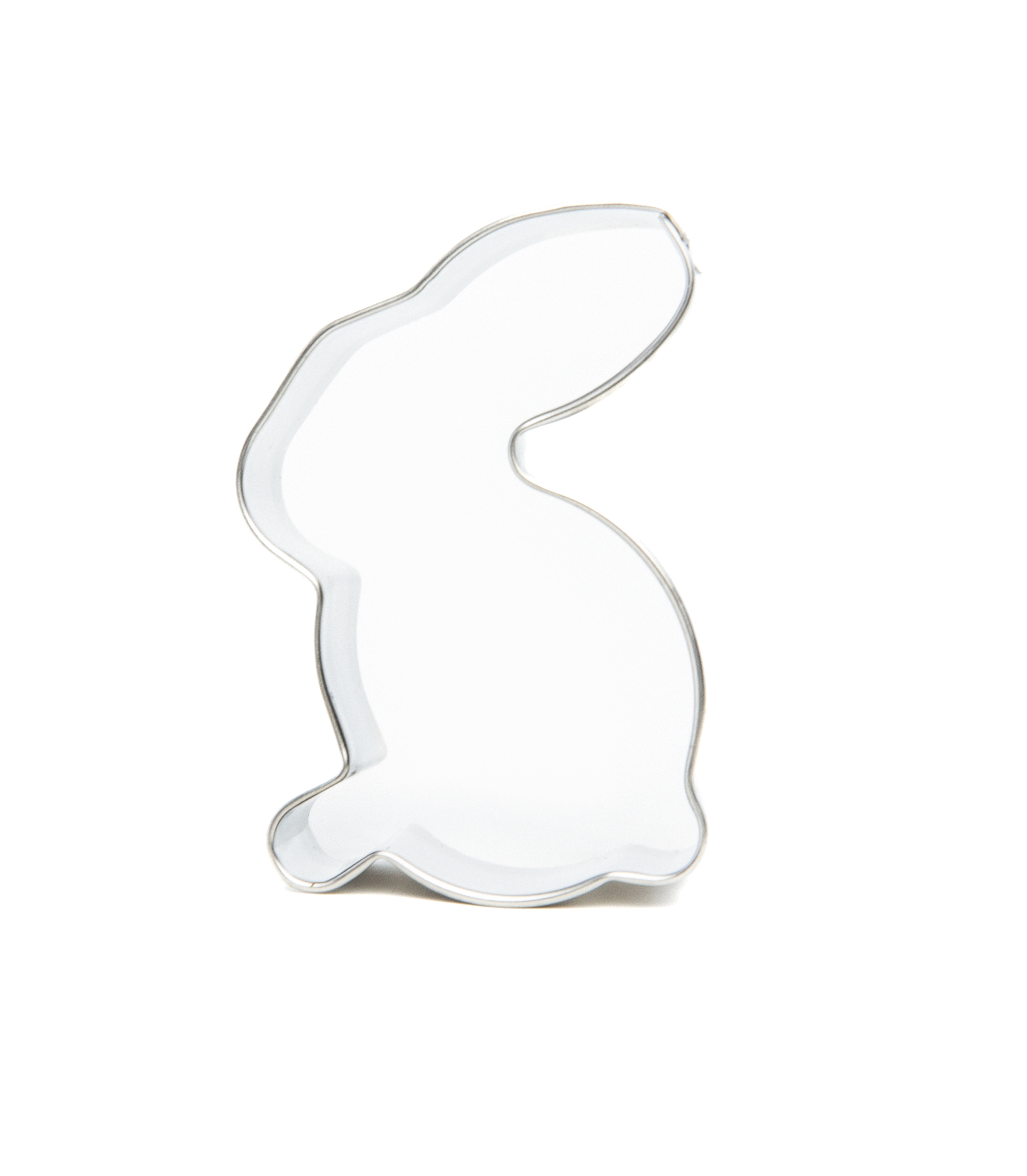 Ausstechform Hase sitzend 65x45cm rostfrei Edelstahl 
