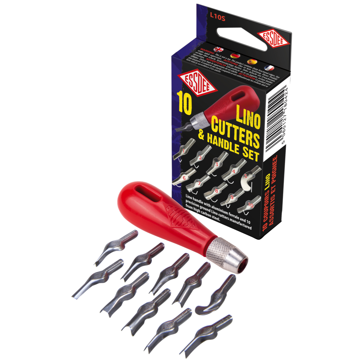 Essdee Linoleum Cutter Set 11tlg.