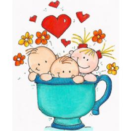 NEU Stempel Whipper Snapper: Teacup of Love