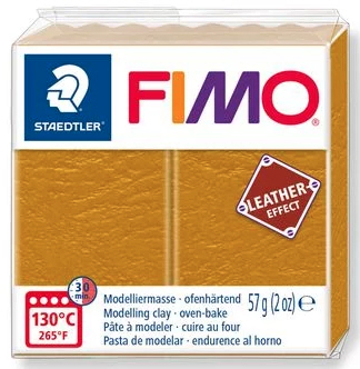 Fimo leather-effect 8010, ofenhärtende Modelliermasse, 57g Fimo leather-effect 8010, ofenhärtende Modelliermasse, 57g