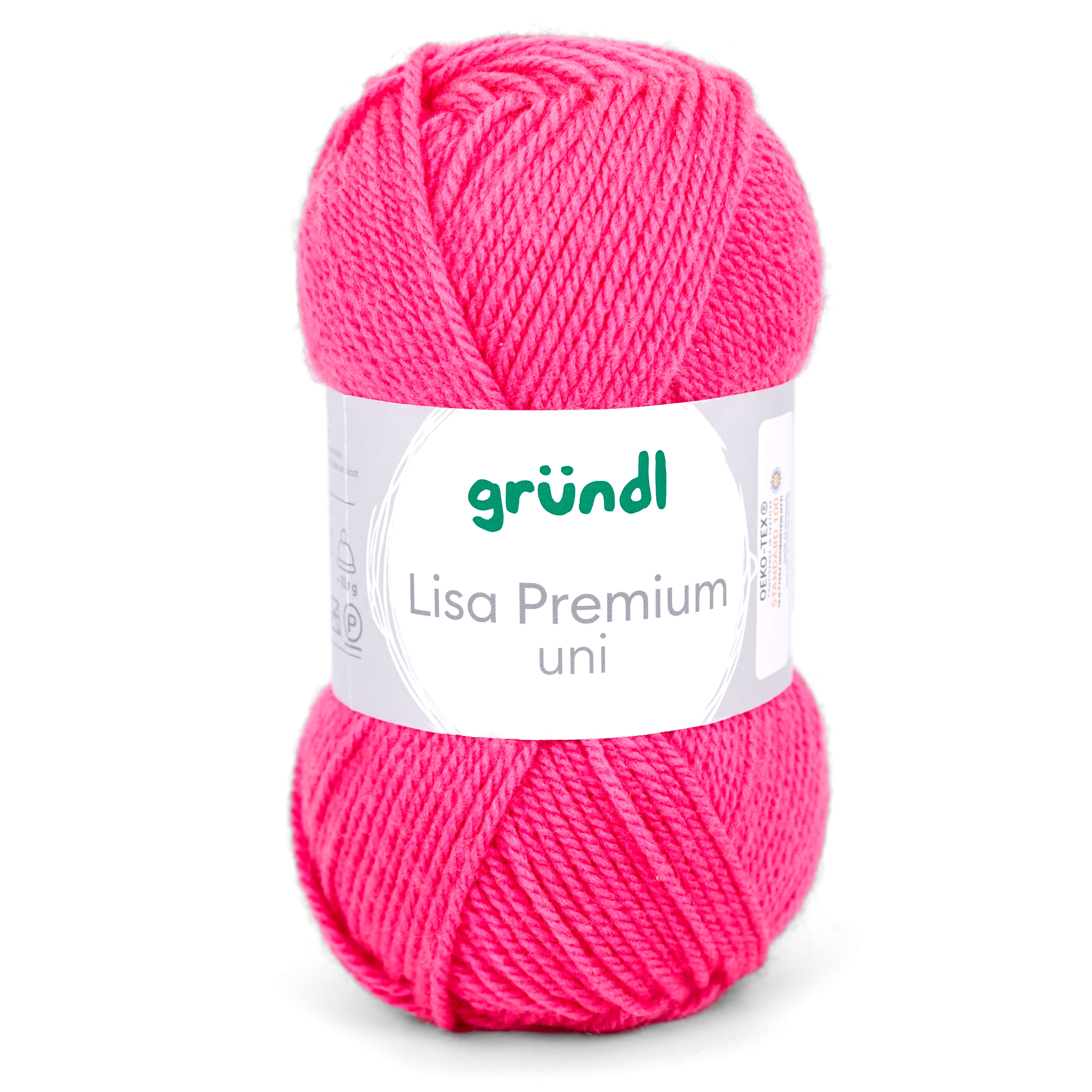 Lisa Premium uni 100 % Polyacryl 50g/133m Lisa Premium uni 100 % Polyacryl 50g/133m