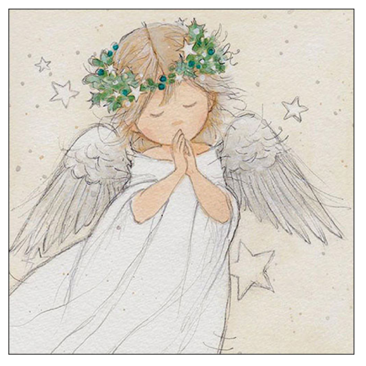 Ambiente Servietten Praying Angel 33x33cm 20 Stück/Packung 