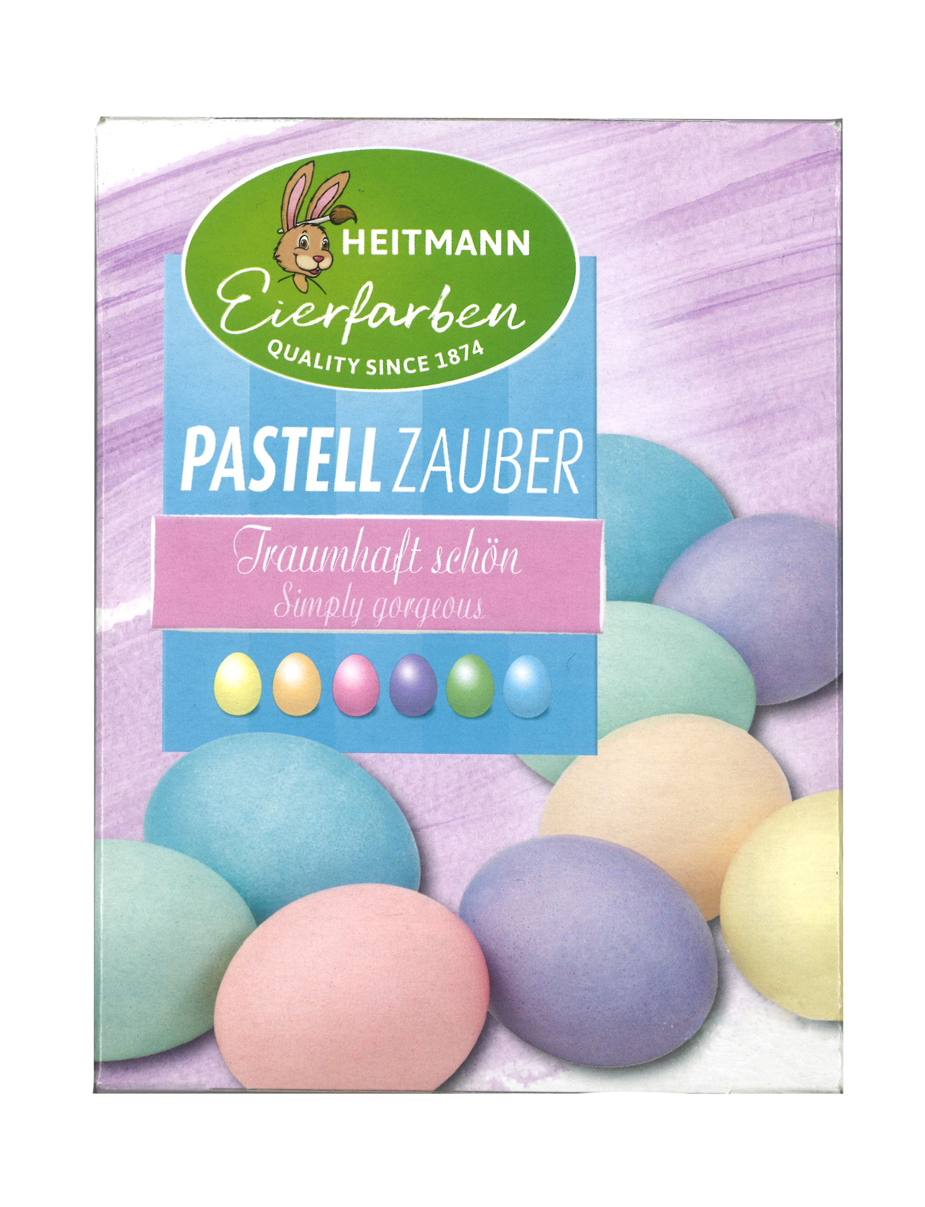 Heitmann Pastell-Zauber 6 Eierfarben im Set