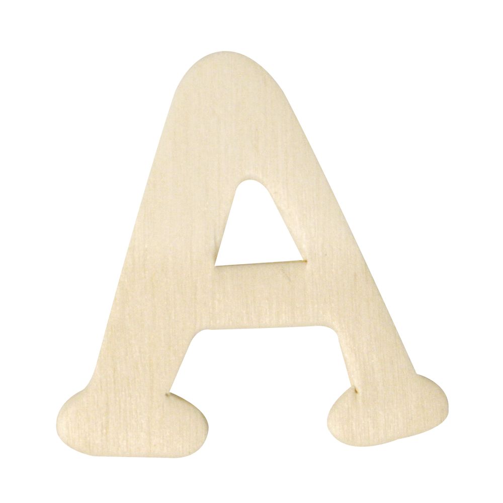 Holzbuchstaben 4 cm