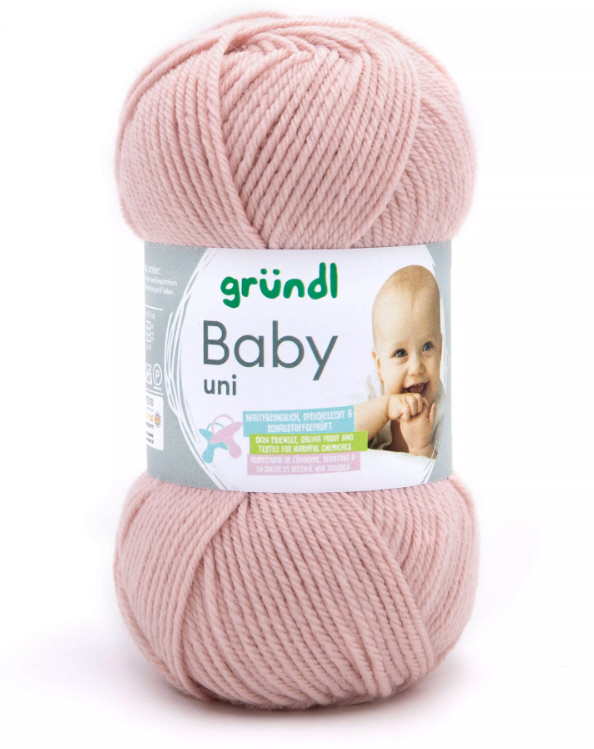 Gründl Baby Uni Babywolle 50g 150m Gründl Baby Uni Babywolle 50g 150m