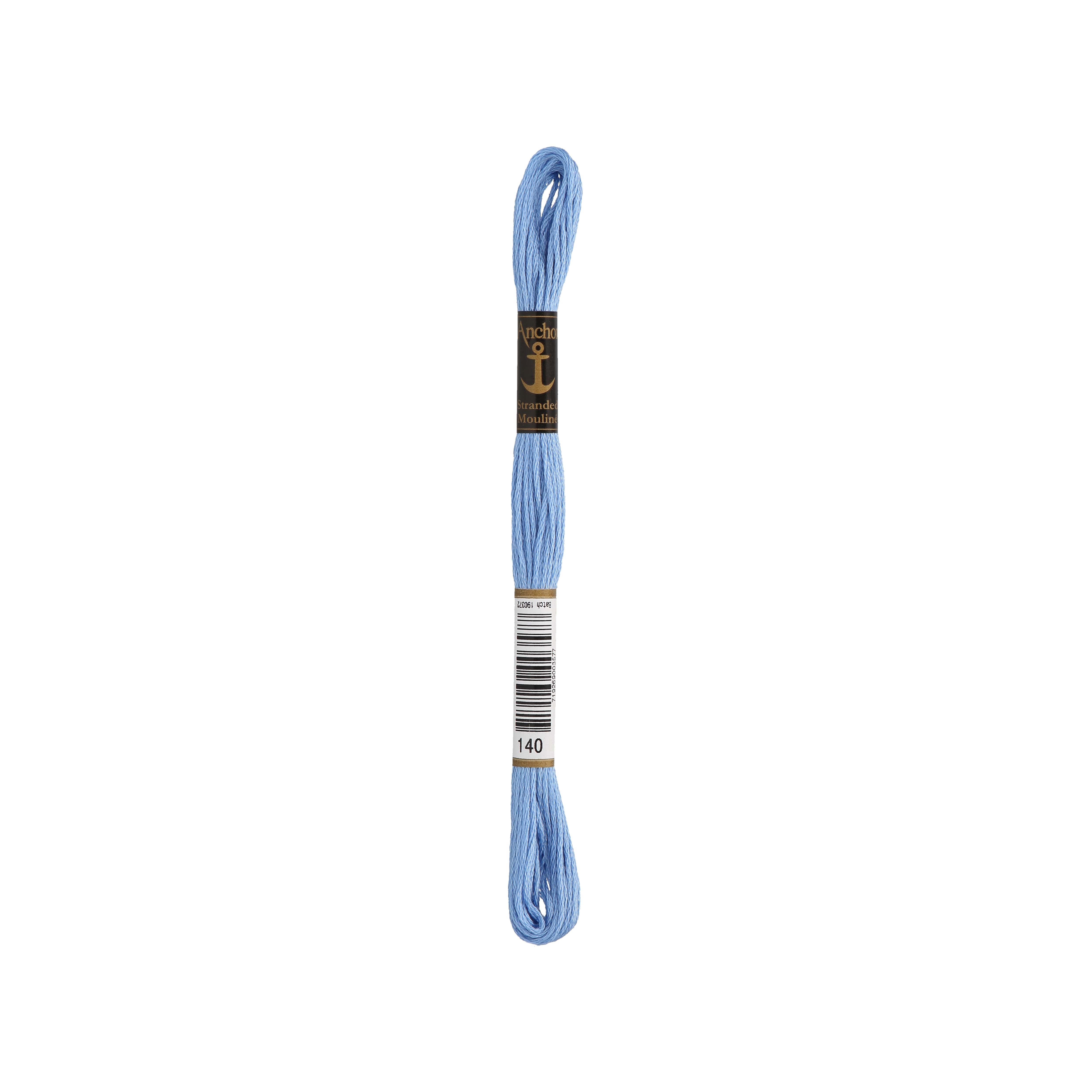Anchor -Stranded Mouliné-Garn BABYBLAU Sticktwist 6-fädig 100% Baumwolle 8m