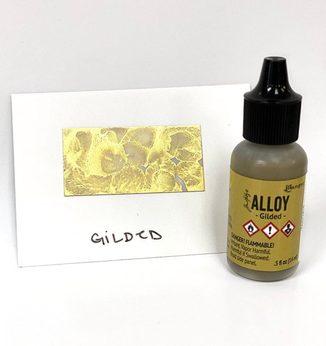 Alkoholtinte Tim Holtz Alloy Gilded 14ml Alkoholtinte Tim Holtz Alloy Gilded 14ml