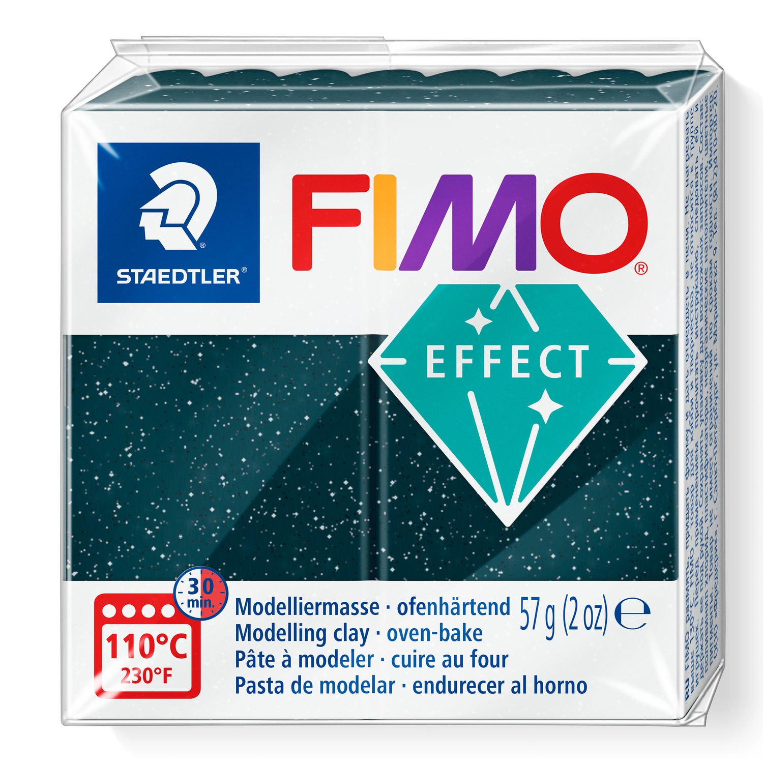 Fimo Diamantfarben Effekt, 56g, sternenstaub