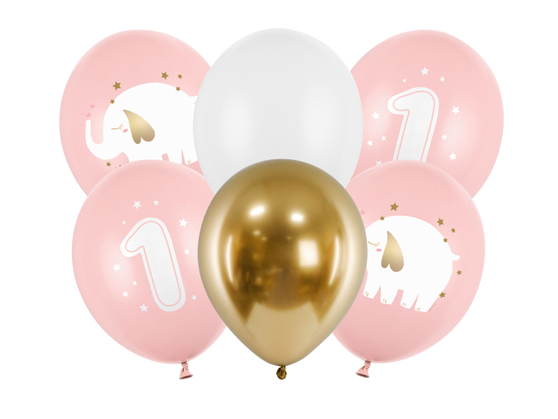 Party Balloons Baby Geburtstag Set 6 Stück 30cm Party Balloons Baby Geburtstag Set 6 Stück 30cm