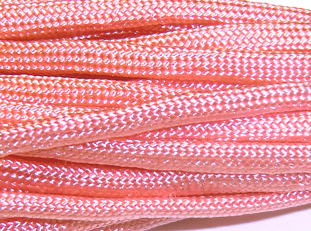 Paracord 4 mm, rosa, 6,4m/Bündel