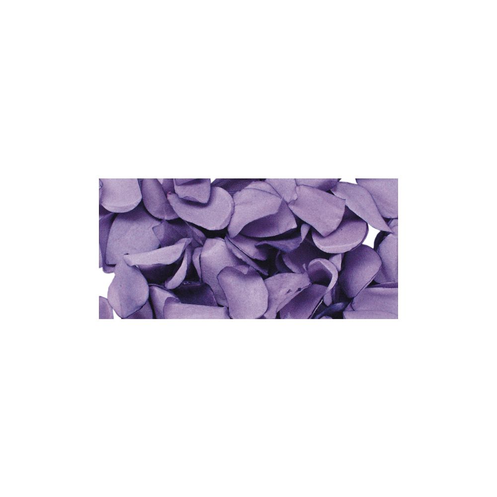 Papierblütenblätter lavendel